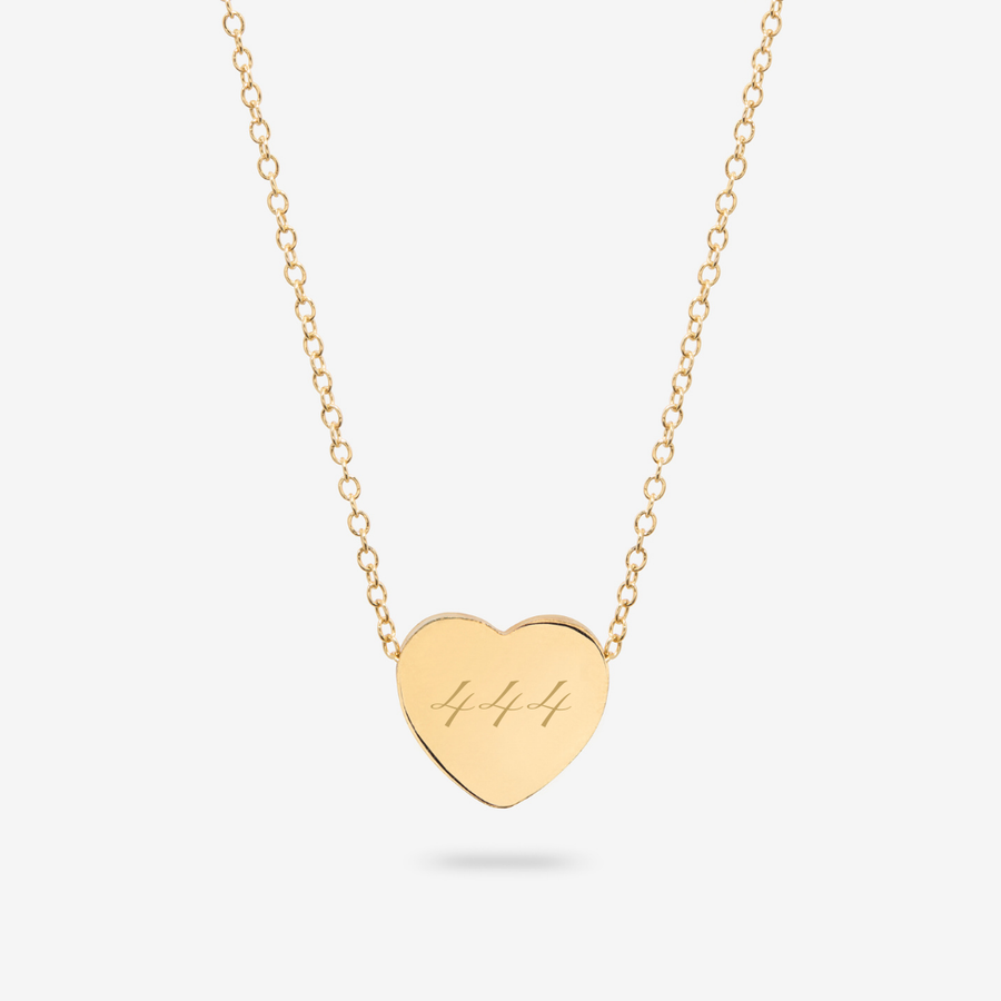 Engravable Heart Necklace