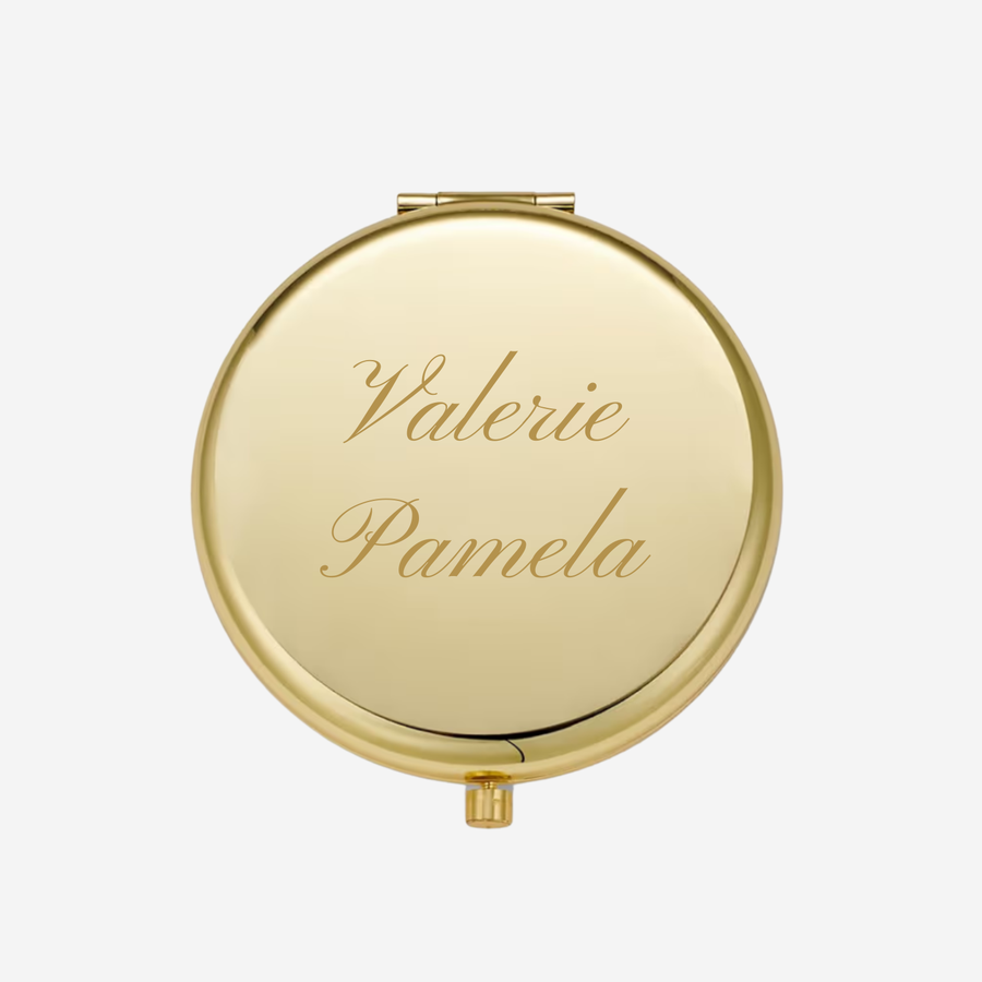 Engravable Compact Mirror