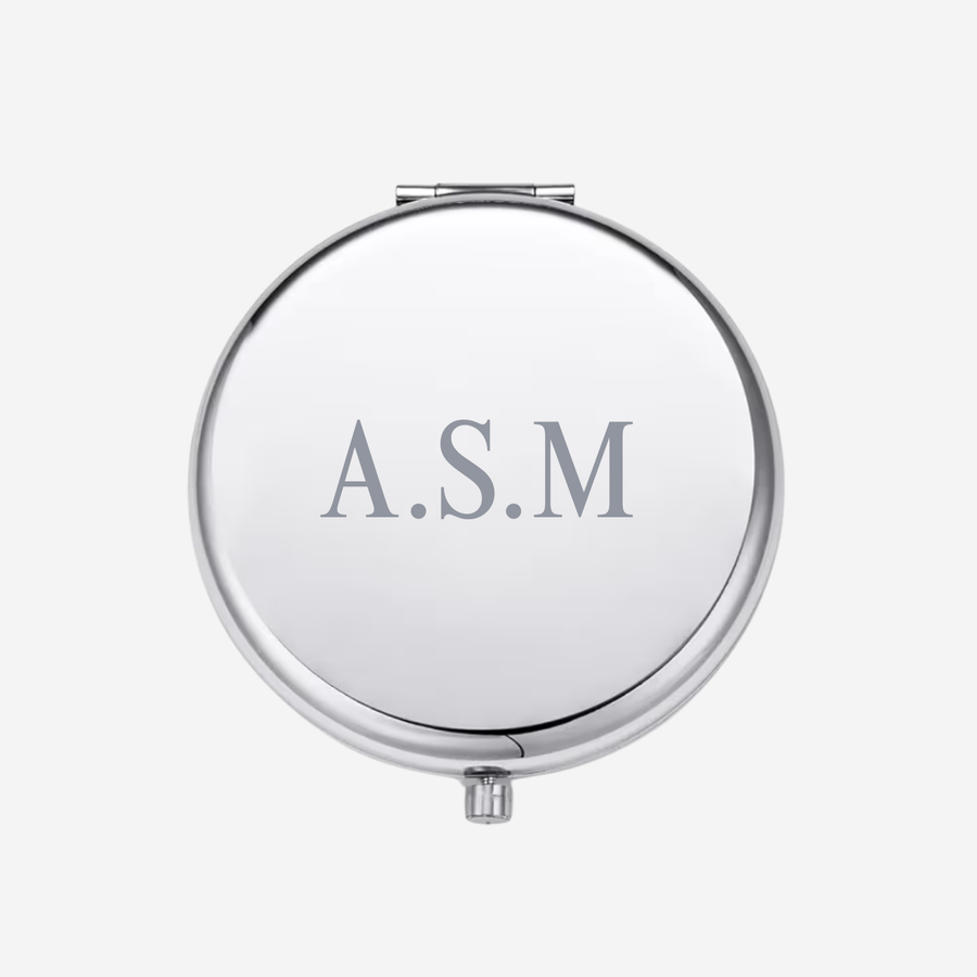 Engravable Compact Mirror