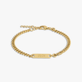Engravable Cuban Link Bracelet