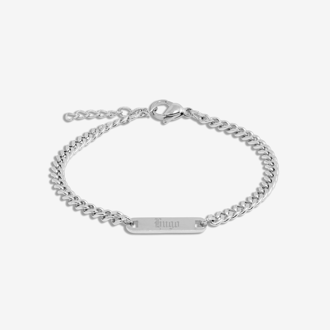 Engravable Cuban Link Bracelet