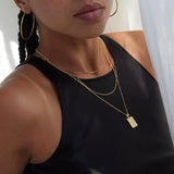 Chess & Checkers Necklace