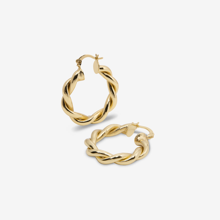 Farrah Twist Hoops